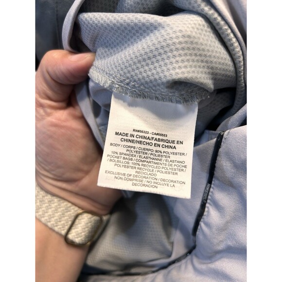 Nike Golf Pants Mens 38 X 30 Gray Flat Front Performance Stretch Waist Standard - Picture 3 of 6